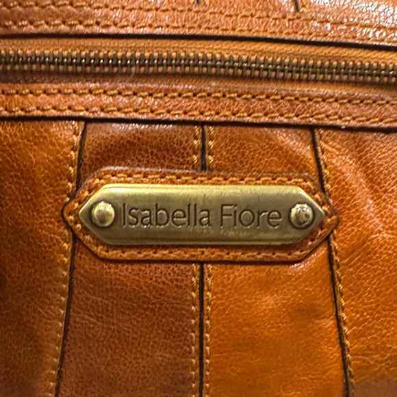 Isabella Fiore Brown Hobo with Vibrant Floral Pattern - Picture 4 of 13